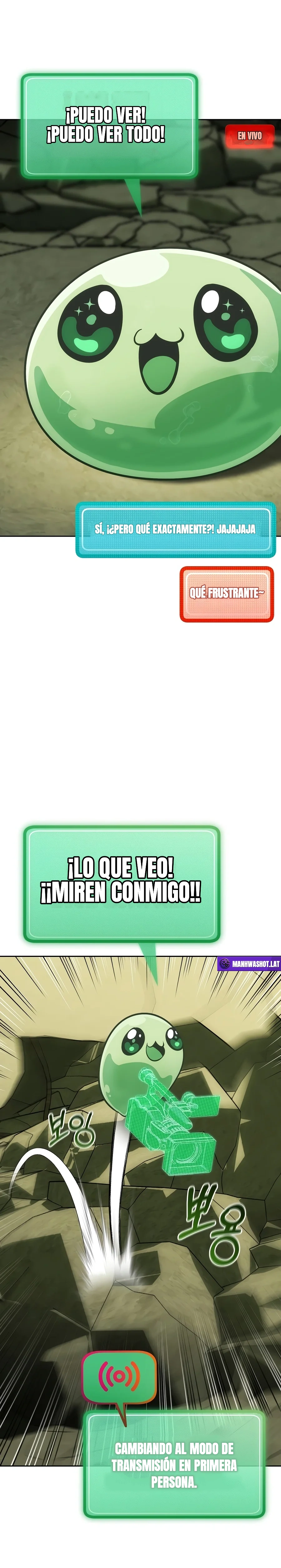 La Estrella del Streaming de Monstruos Capítulo 1 - Page 35