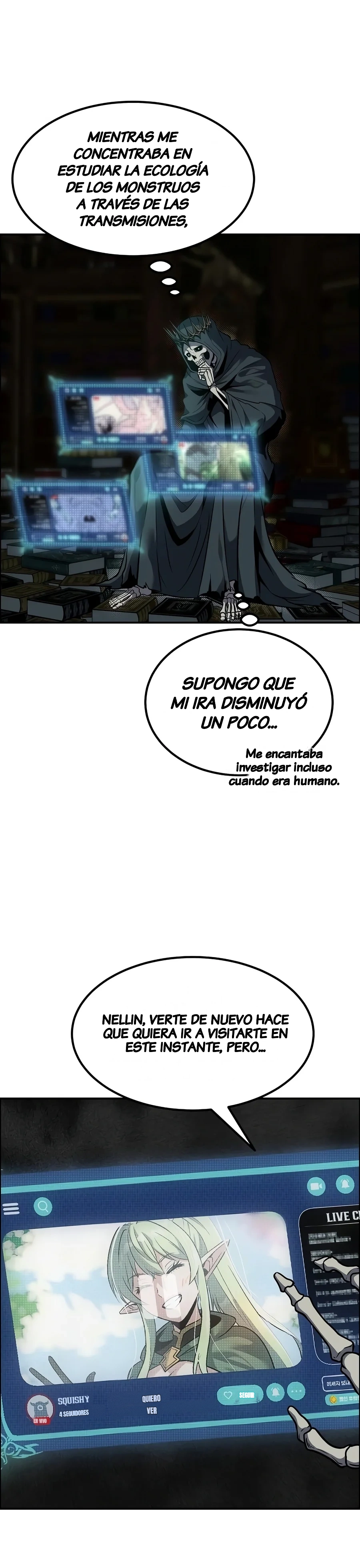 La Estrella del Streaming de Monstruos Capítulo 5 - Page 36