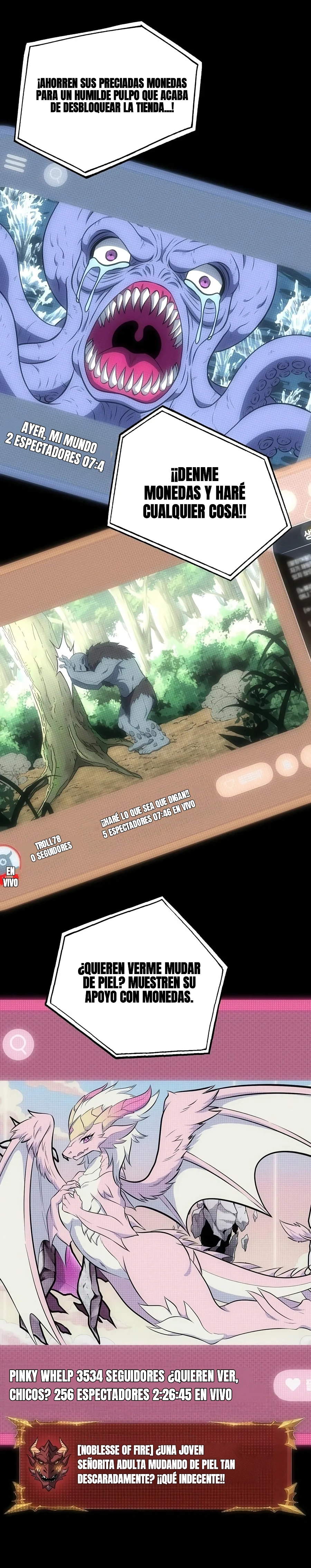 La Estrella del Streaming de Monstruos Capítulo 8 - Page 3