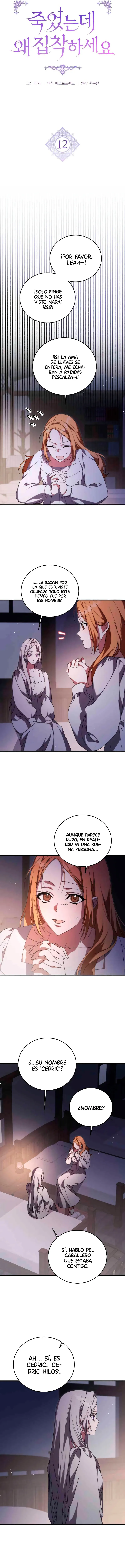 ¿Por Qué Estás Tan Obsesionado Conmigo Incluso Cuando Estoy Muerta? Capítulo 12 - Page 6